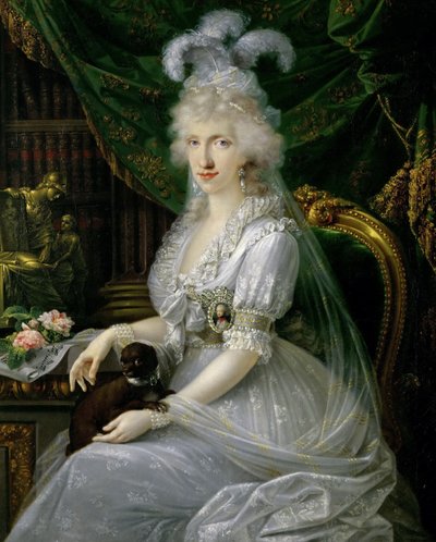Principessa Luisa Maria di Napoli e Sicilia 1773-1802, 1797 da Joseph Dorffmeister