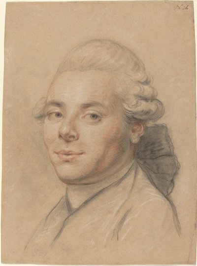 Testa di un gentiluomo da Joseph Ducreux