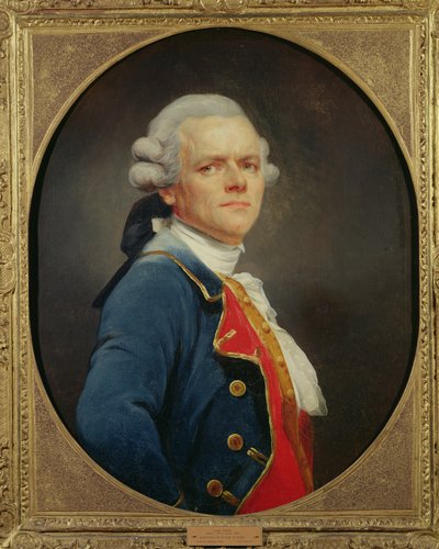 Autoritratto come ufficiale di marina da Joseph Ducreux