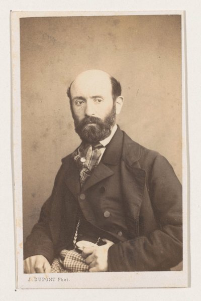 Ritratto del pittore Bodin, mezzo busto da Joseph Dupont