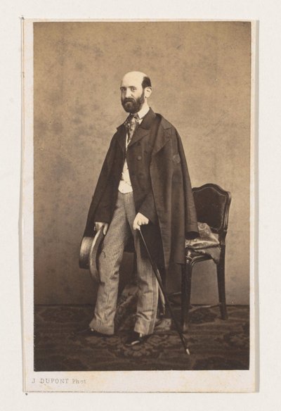 Ritratto del pittore Bodin, a figura intera da Joseph Dupont