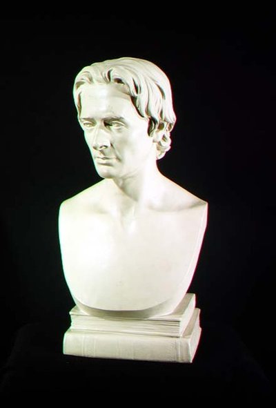 William Hazlitt (1778-1830) (calco in gesso) da Joseph Durham