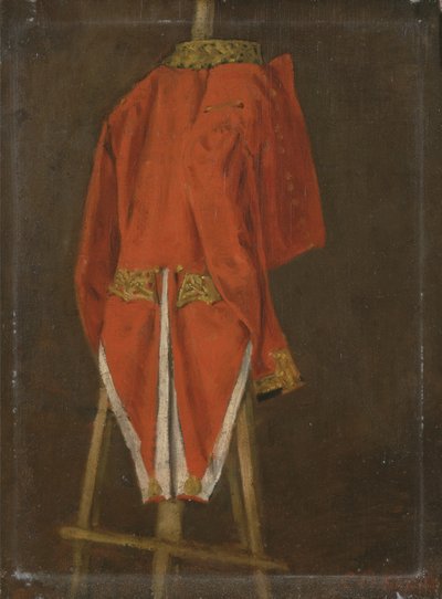 Studio di un Cappotto appartenente a John Fane (1784-1859) 11° Conte di Westmorland da Joseph Edgar Boehm