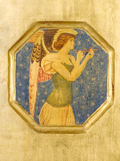 Angelo con una croce (dettaglio) da Joseph Edward Southall