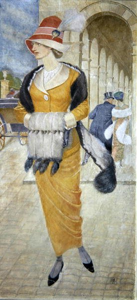 Nella Rue de Rivoli da Joseph Edward Southall