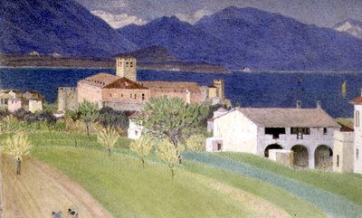 Paesaggio mediterraneo da Joseph Edward Southall
