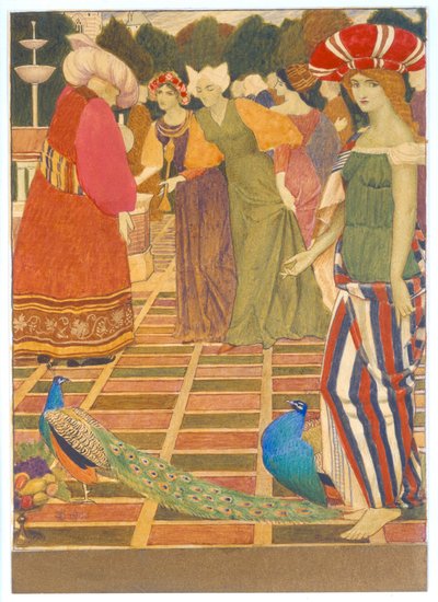 Nuove lampade per vecchie, 1900 da Joseph Edward Southall