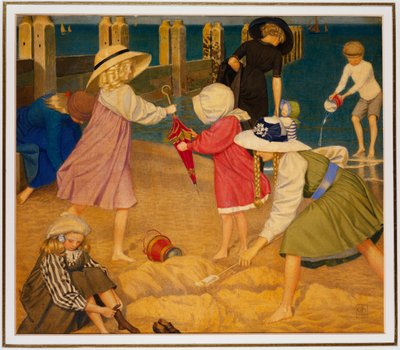 Sulla Spiaggia, Southwold da Joseph Edward Southall