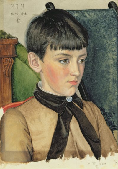 Ritratto di Isabella Harlock da Joseph Edward Southall