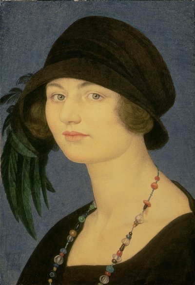 Ritratto di Jocelyne Verney Gaskin, 1924 da Joseph Edward Southall