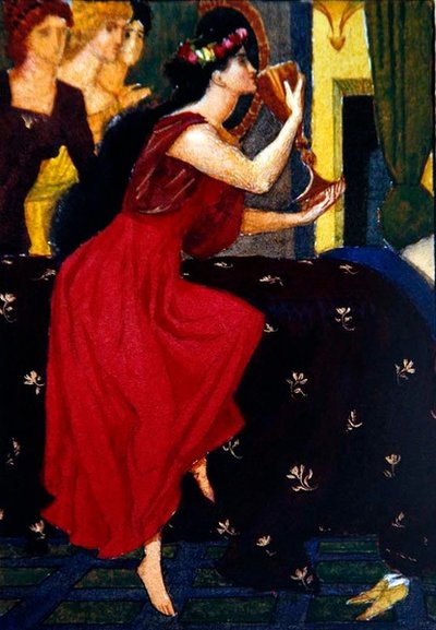 Sigismonda o Gismonda, uno studio da Joseph Edward Southall