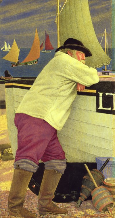 Il Vecchio Pescatore da Joseph Edward Southall