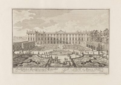 Il Palais Trautson a Vienna, 1719 da Joseph Emanuel Fischer von Erlach