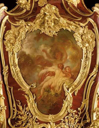 (dettaglio) di un serre-bijoux decorato da Joseph Emmanuel Zwiener