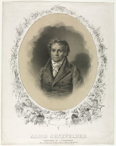 Alois Senefelder da Joseph F. Knapp