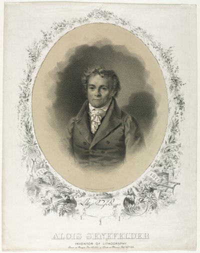 Alois Senefelder da Joseph F. Knapp