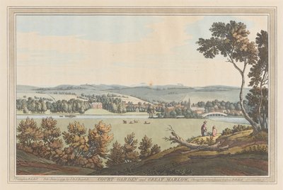 Giardino di Corte e Great Marlow da Joseph Farington