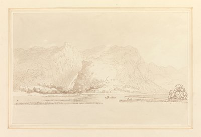 Cottage Lodore, Rocce e Cascata da Joseph Farington