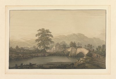 Ingresso a Keswick e Ponte da Joseph Farington