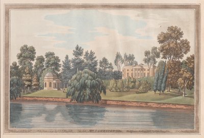 La Villa del Defunto Sig. Garrick da Joseph Farington