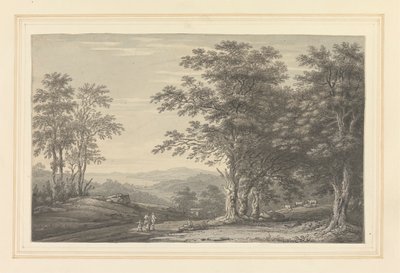 Vista da Rydal verso Windermere da Joseph Farington