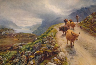 Loch Maree, 1912 da Joseph Farquharson