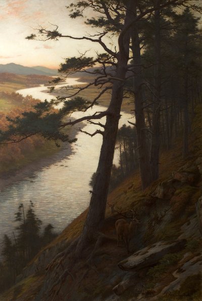 Il tortuoso Dee, 1889 da Joseph Farquharson