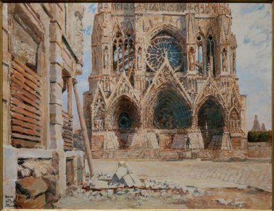 Cattedrale di Reims da Joseph Felix Bouchor