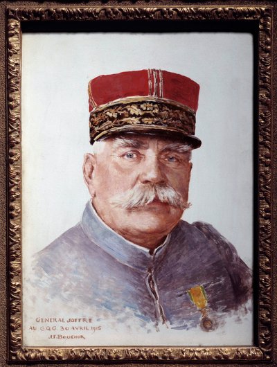 Ritratto del Generale Joffre (1852-1931), maresciallo di Francia Dipinto di Joseph Félix Bouchor (1853-1937). 1915. Parigi, Museo Carnavalet da Joseph Felix Bouchor