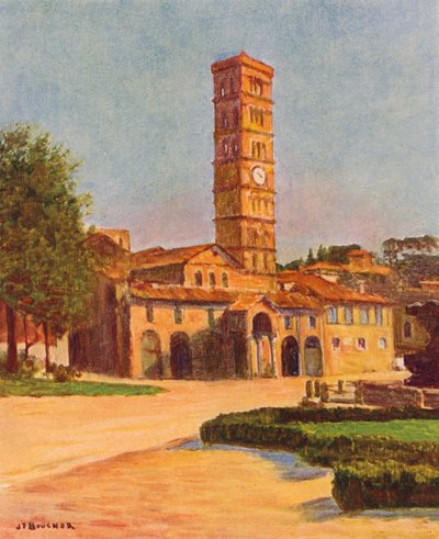 Roma: Santa Maria in Cosmedin da Joseph Felix Bouchor