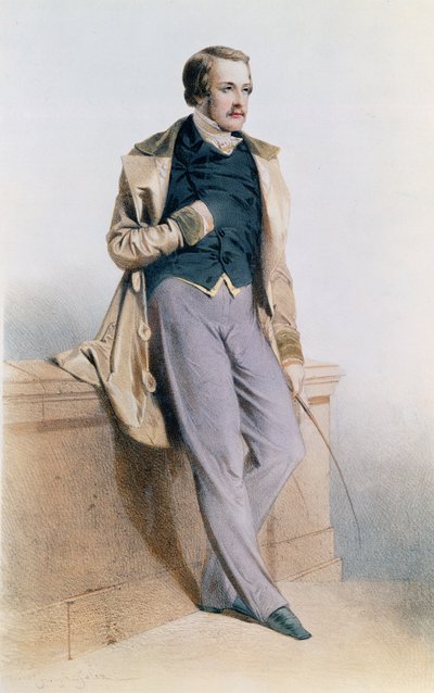 Henri Charles Ferdinand Marie Dieudonné de France, Duca di Bordeaux, Conte di Chambord da Joseph Felon