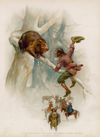 Illustrazione per Robinson Crusoe da Joseph Finnemore