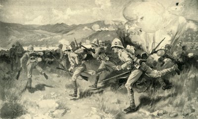 La Battaglia di Colenso - Il Reggimento Reale del Surrey Centrale guida l