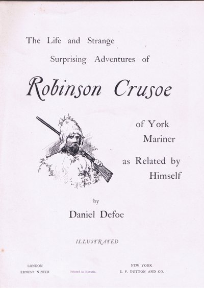 Pagina del titolo da Joseph Finnemore