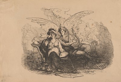 La personificazione della pittura e della musica da Joseph Fischer