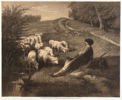 La pastorella da Joseph Foxcroft Cole