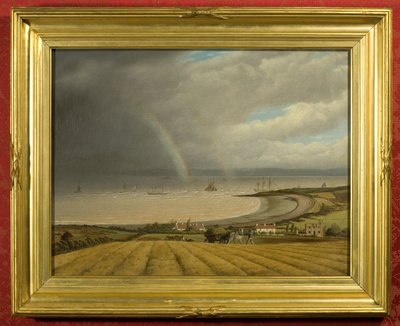 Veduta da Portishead verso il Galles da Joseph Francis Walker