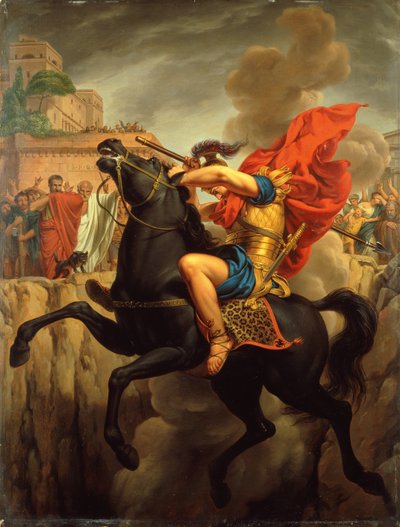 La morte di Marco Curzio da Joseph Francois
