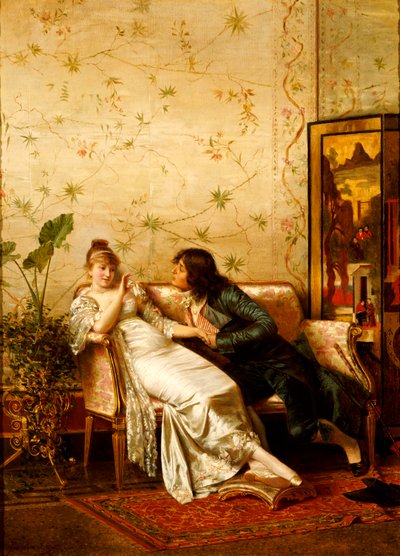 Un Avanzamento Amoroso da Joseph Frederick Charles Soulacroix