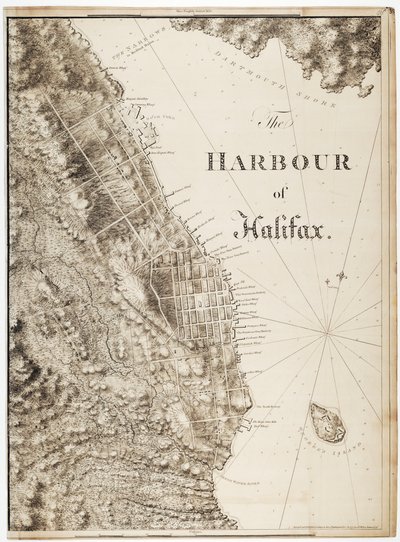 Il porto di Halifax da Joseph Frederick Wallet DesBarres