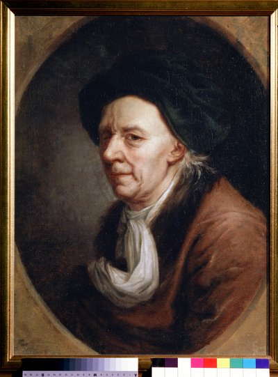 Ritratto di Leonhard Euler (1707-1783), matematico svizzero da Joseph Friedrich August Darbes