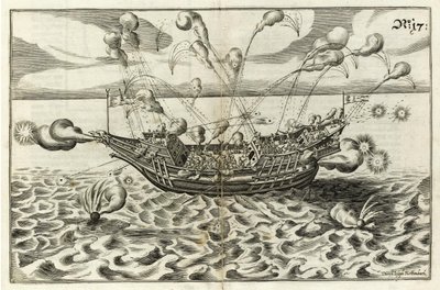 Illustrazione da Architectura navalis di J. Furttenbach da Joseph Furttenbach