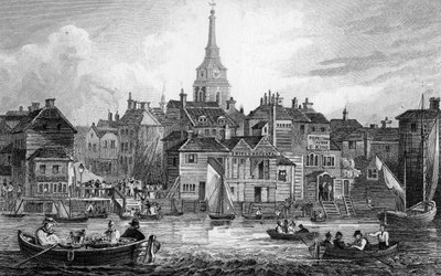 Gravesend, inciso da Josiah Henshall, 1832 da Joseph Fussell