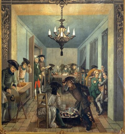 Officina di incisione da Joseph Gabriel Rossetti