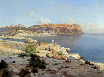 Vista della baia di Cassis da Joseph Garibaldi
