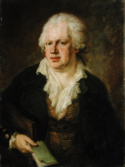 Ritratto del poeta Joseph Marius Von Babo (1756-1822) da Joseph Georg Edlinger