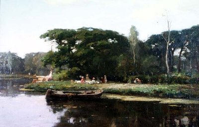 Un picnic estivo da Joseph Gerardus van Jole