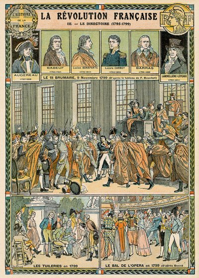 Il Direttorio, la Rivoluzione francese da Joseph Girard