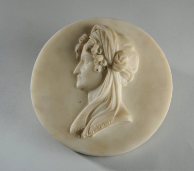 Ritratto medaglione di Mrs Elizabeth Gott da Joseph Gott