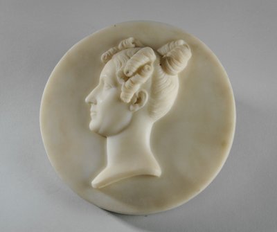 Ritratto medaglione di Mrs Margaret Gott da Joseph Gott